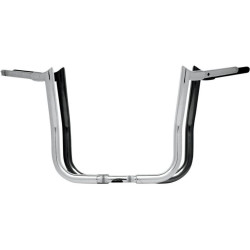 PartzBiz HD MBB-125-C Kit-ABS-08-13 - Paul Yaffe Bagger Nation 12" Chrome Monkey Bar Handlebar Kit Harley FLH ABS | MBB-125-C Kit PartzBiz HD MBB-125-C Kit-ABS-08-13 - Paul Yaffe Bagger Nation 12" Chrome Monkey Bar Handlebar Kit Harley FLH ABS | MBB-125-C Kit