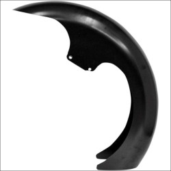 PartzBiz HD DS14010519 - Paul Yaffe Bagger Nation 23" DEI 14 Gauge Steel Wrap Front Fender 14-16 | DEI23-2014-S