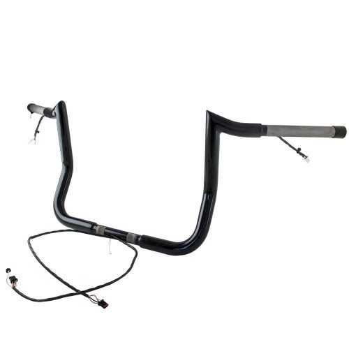 PartzBiz HD: 4407960-Paul Yaffe Bagger Nation Black 10" Monkey Bar Pre Wired Harley FLH Touring 14-Up 827-05600 MBBPW-10 B electra road street glide king best for performance custom 