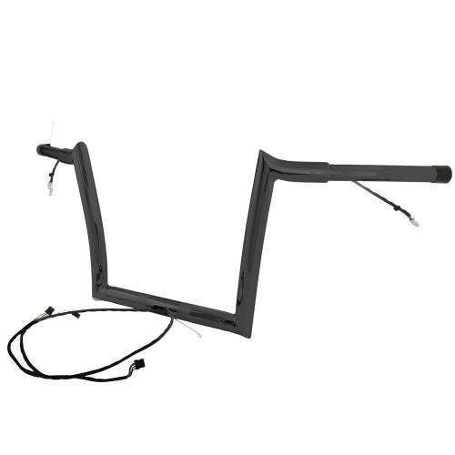 PartzBiz HD: 4407928-Paul Yaffe Bagger Nation Black 16" OE Monkey Bar Pre Wired Harley FLTR 15-Up 827-05617 OEMPW-15L-12 C ELECTRA ROAD STREET GLIDE KING BEST FOR PERFORMANCE CUSTOM DAVIDSON