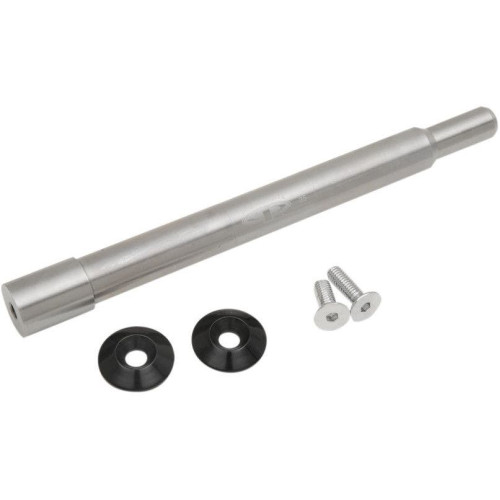 PartzBiz HD: 4407937-Paul Yaffe Bagger Nation Black Smooth Y-Axle Hidden Flush 25mm FLH 08-16 | YAXLE-08-SM-B