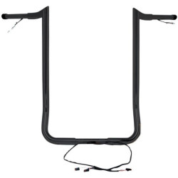 PartzBiz HD DS06015313 - Paul Yaffe Bagger Nation Chrome Wired 16" Monkey Handlebars Harley Batwing 14-Up PartzBiz HD DS06015313 - Paul Yaffe Bagger Nation Chrome Wired 16" Monkey Handlebars Harley Batwing 14-Up