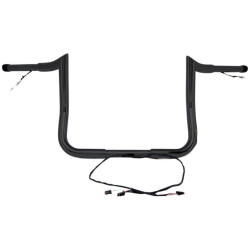 PartzBiz HD DS06015305 - Paul Yaffe Bagger Nation Black Wired 8" Monkey Handlebars Harley Touring 14-Up PartzBiz HD DS06015305 - Paul Yaffe Bagger Nation Black Wired 8" Monkey Handlebars Harley Touring 14-Up