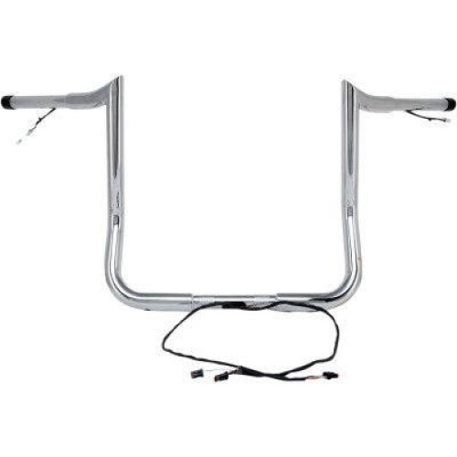 PartzBiz HD: 4407903-Paul Yaffe Bagger Nation Chrome 1 1/4" Pre-Wired Monkey Bars Harley Touring 14-20 0601-5306 0601-5308 0601-5310 0601-5312 0601-5314 MBBPW-8 MBBPW-10 MBBPW-12 MBBPW-14 MBBPW-16