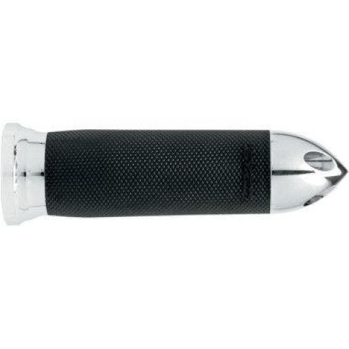 PartzBiz HD: 4407864-Paul Yaffe GBU-FBW-C Chrome Bullet Hand Grips for Harley Throttle by Wire PartzBiz HD: 4407864-Paul Yaffe GBU-FBW-C Chrome Bullet Hand Grips for Harley Throttle by Wire