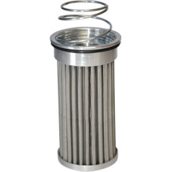 PartzBiz HD DS07120459 - PC Racing PC53-82 กรองน้ำมัน Stainless Drop In Flo 35 Microns Harley 53-82