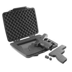 PartzBiz HD TR570275 - Pelican P1075 เคสกันน้ำปกแข็งสำหรับปืนพก Pistols Revolvers Magazines | 1070-006-110