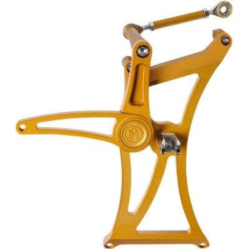 PartzBiz HD: 4407818-Performance Machine 0035-1172M-SMG Gold Ops Mid Controls Harley M8 Softail best new upgrade replacement custom bobber chopper levers PartzBiz HD: 4407818-Performance Machine 0035-1172M-SMG Gold Ops Mid Controls Harley M8 Softail best new upgrade replacement custom bobber chopper levers