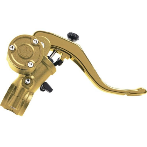 PartzBiz HD: 4407828-Performance Machine 0062-2520-SMG 9/16” Brake Master Cylinder Gold Ops 1" Bar PartzBiz HD: 4407828-Performance Machine 0062-2520-SMG 9/16” Brake Master Cylinder Gold Ops 1" Bar