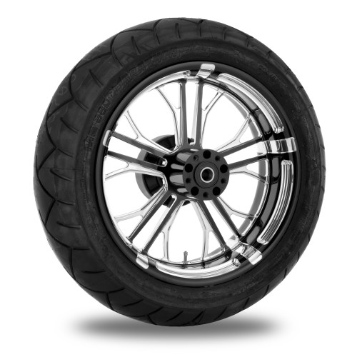 PartzBiz HD: 4407804-Performance Machine 17" Rear Black Dixon Wheel Tire Package Harley 09-15 ABS | Performance Machine PartzBiz HD: 4407804-Performance Machine 17" Rear Black Dixon Wheel Tire Package Harley 09-15 ABS | Performance Machine