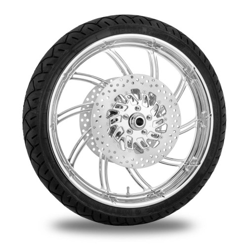 PartzBiz HD: 4407744-Performance Machine 21" Front Chrome Supra Wheel Rotor Package Harley 08-16 ABS | Performance Machine PartzBiz HD: 4407744-Performance Machine 21" Front Chrome Supra Wheel Rotor Package Harley 08-16 ABS | Performance Machine