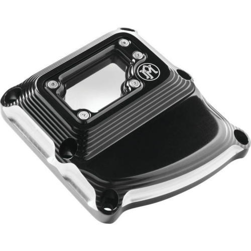 PartzBiz HD: 4407679-Performance Machine Black Cut Vision Series Transmission Covers Harley M8 17-20
