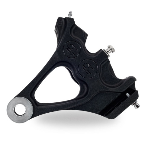 PartzBiz HD: 4407655-Performance Machine Black Ops คาลิปเปอร์เบรกหลังแบบรวม Harley Softail 87-99 - 1274-0076-SMB