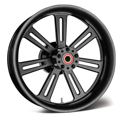PartzBiz HD: 4407640-Performance Machine Black Sierra Wheel Package Dual Disc Touring 08-Up PartzBiz HD: 4407640-Performance Machine Black Sierra Wheel Package Dual Disc Touring 08-Up