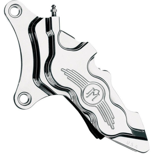 PartzBiz HD: 4407609-Performance Machine Chrome 11.5 Left Side 6 Piston Calipers for 00-15 Harley Davidson Models | 0051-2915-CH PartzBiz HD: 4407609-Performance Machine Chrome 11.5 Left Side 6 Piston Calipers for 00-15 Harley Davidson Models | 0051-2915-CH