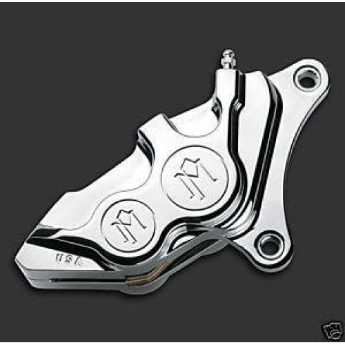 PartzBiz HD: 4407586-Performance Machine Chrome Dual Disc 4 Piston Front Calipers 00-07 Harley Touring | 0053-2919-CH; 0053-2920-CH PartzBiz HD: 4407586-Performance Machine Chrome Dual Disc 4 Piston Front Calipers 00-07 Harley Touring | 0053-2919-CH; 0053-2920-CH