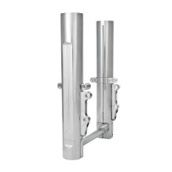 PartzBiz HD PM0208-2052-CH - Performance Machine PM Chrome Dual Disc Lower Legs Sliders 00-07 FLH | เครื่องสมรรถนะ PartzBiz HD PM0208-2052-CH - Performance Machine PM Chrome Dual Disc Lower Legs Sliders 00-07 FLH | เครื่องสมรรถนะ