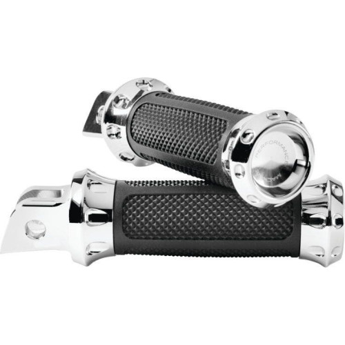 PartzBiz HD: 4407604-Performance Machine Chrome Overdrive Rider Footpegs Harley M8 Softail 18-20 PartzBiz HD: 4407604-Performance Machine Chrome Overdrive Rider Footpegs Harley M8 Softail 18-20