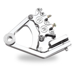 PartzBiz HD PM1274-0052-CH - Performance Machine Chrome Rear BrakeCaliper Bracket Harley Softail 87-99 - 1274-0052-CH PartzBiz HD PM1274-0052-CH - Performance Machine Chrome Rear BrakeCaliper Bracket Harley Softail 87-99 - 1274-0052-CH
