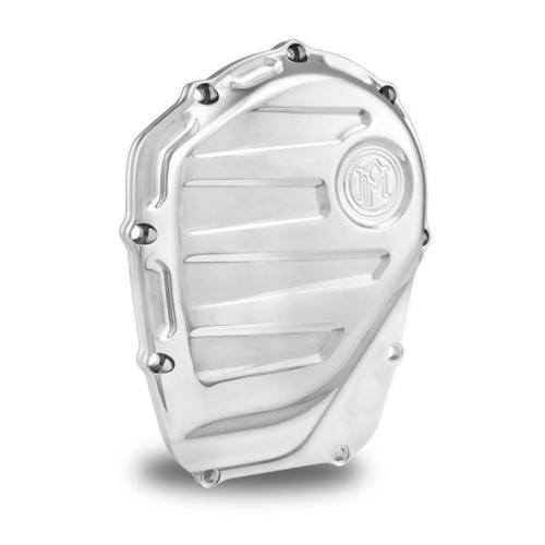 PartzBiz HD: 4407576-Performance Machine ฝาครอบจับเวลา Chrome Scallop Harley 17-19 Harley FL M8 softail touring electra road glide street 0940-1682 09401682 PM3723 0177-2062-CH
