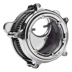 PartzBiz HD PM0206-2157-CH - Performance Machine Chrome Vision Series เครื่องฟอกอากาศ Harley Dyna Softail 93-17 PartzBiz HD PM0206-2157-CH - Performance Machine Chrome Vision Series เครื่องฟอกอากาศ Harley Dyna Softail 93-17