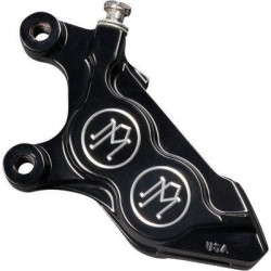 PartzBiz HD PM0052-2424-BM - Performance Machine Contrast 4 ลูกสูบด้านหน้าขวา Caliper Harley M8 FL FX 17-Up ABS electra road street glide king cnc fat boy bob low rider Heritage 0052-2424-BM PartzBiz HD PM0052-2424-BM - Performance Machine Contrast 4 ลูกสูบด้านหน้าขวา Caliper Harley M8 FL FX 17-Up ABS electra road street glide king cnc fat boy bob low rider Heritage 0052-2424-BM