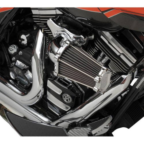 PartzBiz HD: 4407513-Performance Machine Fast Air Cleaner Stage 1 Harley Touring 08-15 Contrast Cut | 0206-2050-ช PartzBiz HD: 4407513-Performance Machine Fast Air Cleaner Stage 1 Harley Touring 08-15 Contrast Cut | 0206-2050-ช
