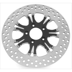 PartzBiz HD PM0133-1800HEAS-BMP - Performance Machine Heathen Paramount Black Platinum Cut Front 11.8” จานเบรก | 0133-1800HEAS-BMP PartzBiz HD PM0133-1800HEAS-BMP - Performance Machine Heathen Paramount Black Platinum Cut Front 11.8” จานเบรก | 0133-1800HEAS-BMP