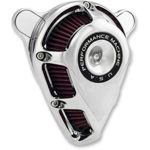 PartzBiz HD: 4407460-Performance Machine Jet Air Cleaner Chrome Harley Milwaukee Eight 17-Up PartzBiz HD: 4407460-Performance Machine Jet Air Cleaner Chrome Harley Milwaukee Eight 17-Up