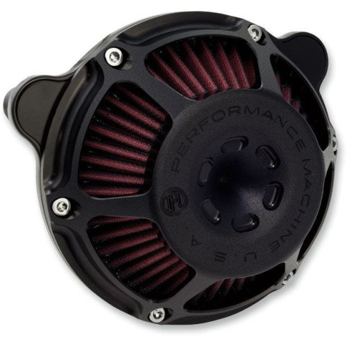 PartzBiz HD: 4407466-Performance Machine Max HP Air Cleaner Black Ops Harley Milwaukee Eight 17-Up