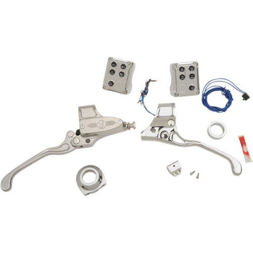 PartzBiz HD: 4407412-Performance Machine PM Chrome 9/16 แฮนด์ควบคุมสายคลัตช์ Can Bus | 0062-4021-ช PartzBiz HD: 4407412-Performance Machine PM Chrome 9/16 แฮนด์ควบคุมสายคลัตช์ Can Bus | 0062-4021-ช