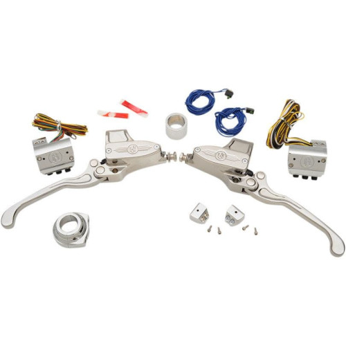 PartzBiz HD: 4407413-Performance Machine PM Chrome 9/16 Handlebar Controls Hydraulic Clutch 3 Button | 0062-4020-CH