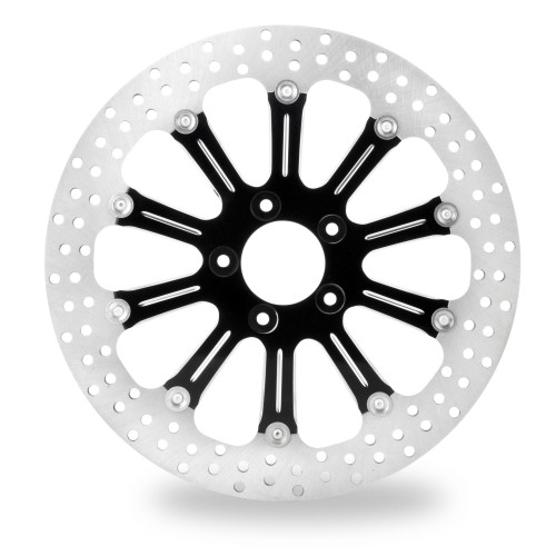 PartzBiz HD: 4407297-Performance Machine PM Revel Black Platinum Cut Front 13" Brake Rotor Harley | 0133-3015RELS-BMP PartzBiz HD: 4407297-Performance Machine PM Revel Black Platinum Cut Front 13" Brake Rotor Harley | 0133-3015RELS-BMP