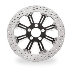 PartzBiz HD PM0133-3015RIVS-BMP - Performance Machine PM Riviera Black Platinum Cut หน้า 13 ” Brake Rotor Harley | 0133-3015RIVS-BMP PartzBiz HD PM0133-3015RIVS-BMP - Performance Machine PM Riviera Black Platinum Cut หน้า 13 ” Brake Rotor Harley | 0133-3015RIVS-BMP