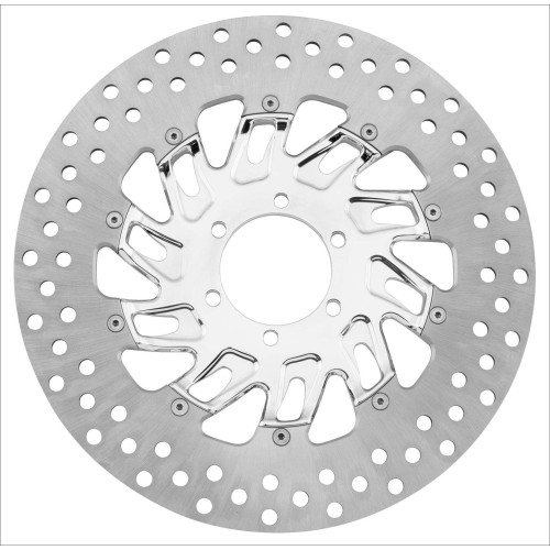 PartzBiz HD: 4407284-Performance Machine PM Supra Chrome 11.5 Left Front Brake Rotor Harley 00-up | 0133-1522SUPLS-CH PartzBiz HD: 4407284-Performance Machine PM Supra Chrome 11.5 Left Front Brake Rotor Harley 00-up | 0133-1522SUPLS-CH