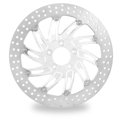 PartzBiz HD: 4407254-Performance Machine PM Supra Polished Left Side 13" Front Brake Rotor Harley | 0133-3015SUPLS PartzBiz HD: 4407254-Performance Machine PM Supra Polished Left Side 13" Front Brake Rotor Harley | 0133-3015SUPLS