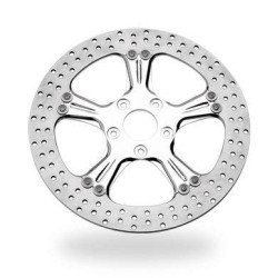 PartzBiz HD PM0133-3015WRAS - Performance Machine PM Wrath Polished Front 13" Brake Rotor Harley 00-15 | 0133-3015WRAS