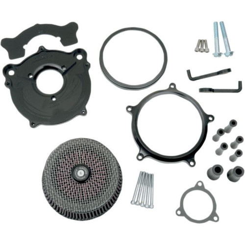 PartzBiz HD: 4407218-Performance Machine Super Gas Air Cleaner Black Harley Milwaukee Eight 17-Up PartzBiz HD: 4407218-Performance Machine Super Gas Air Cleaner Black Harley Milwaukee Eight 17-Up