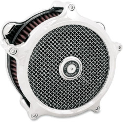 PartzBiz HD PM0206-2149-CH - Performance Machine Super Gas Air Cleaner Chrome Harley Sportster XL 91-Up