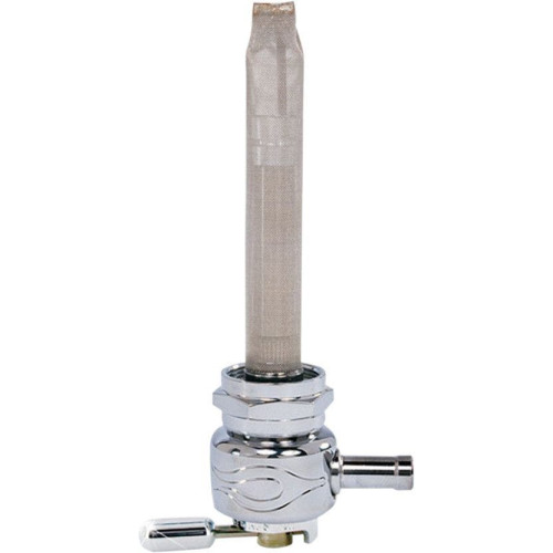 PartzBiz HD: 4407174-Pingel 4311-CF Power Flo Flamed Chrome Round 90 Deg Rear 22mm Petcock Harley | 4311-CF PartzBiz HD: 4407174-Pingel 4311-CF Power Flo Flamed Chrome Round 90 Deg Rear 22mm Petcock Harley | 4311-CF