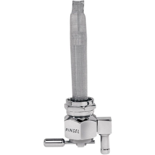 PartzBiz HD: 4407159-Pingel 6391-CH Power Flo Smooth Chrome HEX 180 Deg Down 22mm Petcock Harley | 6391-CH PartzBiz HD: 4407159-Pingel 6391-CH Power Flo Smooth Chrome HEX 180 Deg Down 22mm Petcock Harley | 6391-CH