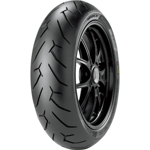 PartzBiz HD: 4407107-Pirelli Diablo Rosso II 200/50R17 75W Rear Motorcycle Tire Blackwall Radial PartzBiz HD: 4407107-Pirelli Diablo Rosso II 200/50R17 75W Rear Motorcycle Tire Blackwall Radial
