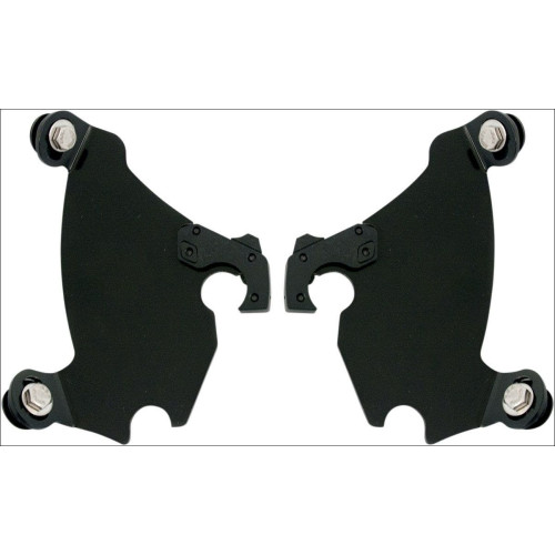 PartzBiz HD: 4407088-Memphis Shades Black Plate Only Mounts Gauntlet Fairing Harley XL 883C 1200C | MEB1881 PartzBiz HD: 4407088-Memphis Shades Black Plate Only Mounts Gauntlet Fairing Harley XL 883C 1200C | MEB1881