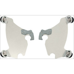 PartzBiz HD DS23200104 - Memphis Shades Polished Plate Only Mounts Gauntlet Fairing Harley XL 883C 1200C | MEK1881 PartzBiz HD DS23200104 - Memphis Shades Polished Plate Only Mounts Gauntlet Fairing Harley XL 883C 1200C | MEK1881