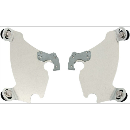 PartzBiz HD: 4407089-Memphis Shades Polished Plate Only Mounts Gauntlet Fairing Harley XL 883C 1200C | MEK1881 PartzBiz HD: 4407089-Memphis Shades Polished Plate Only Mounts Gauntlet Fairing Harley XL 883C 1200C | MEK1881