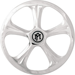 PartzBiz HD PM0206-2010WRA-CH - Performance Machine PM Wrath Chrome Super Gas ไส้กรองอากาศเท่านั้น | 0206-2010WRA-CH