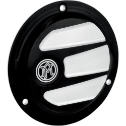 PartzBiz HD PM0177-2027-BM - Performance Machine Scallop 3 Hole Contrast Cut ครอบ Derby Harley EVO Big Twin | 0177-2027-บีเอ็ม PartzBiz HD PM0177-2027-BM - Performance Machine Scallop 3 Hole Contrast Cut ครอบ Derby Harley EVO Big Twin | 0177-2027-บีเอ็ม