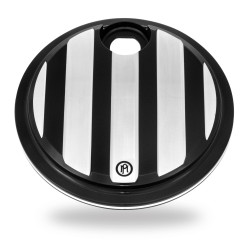 PartzBiz HD PM0200-2005DRV-BM - Performance Machine PM Black Contrast Cut Drive Fuel Door for Harley FLH/FLT 08-up PartzBiz HD PM0200-2005DRV-BM - Performance Machine PM Black Contrast Cut Drive Fuel Door for Harley FLH/FLT 08-up
