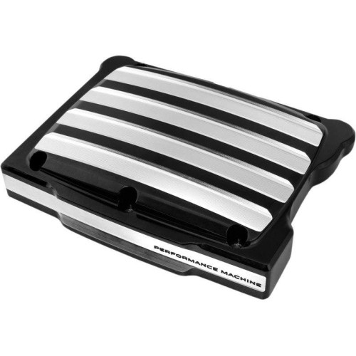 PartzBiz HD: 4407069-Performance Machine Black Contrast Cut Drive Rocker Box Cover Harley Twin Cam | 0177-2037-BM PartzBiz HD: 4407069-Performance Machine Black Contrast Cut Drive Rocker Box Cover Harley Twin Cam | 0177-2037-BM