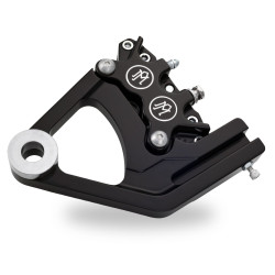 PartzBiz HD PM1285-0052-BM - PM ขายึดคาลิเปอร์เบรคหลัง Black Contrast Cut Harley Softail 00-07 - 1285-0052-BM PartzBiz HD PM1285-0052-BM - PM ขายึดคาลิเปอร์เบรคหลัง Black Contrast Cut Harley Softail 00-07 - 1285-0052-BM